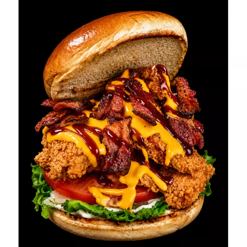 Doble Polloburguesa crispy con bacon