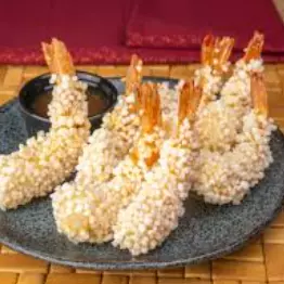 CAMARÃO CAPOTADO NA TAPIOCA