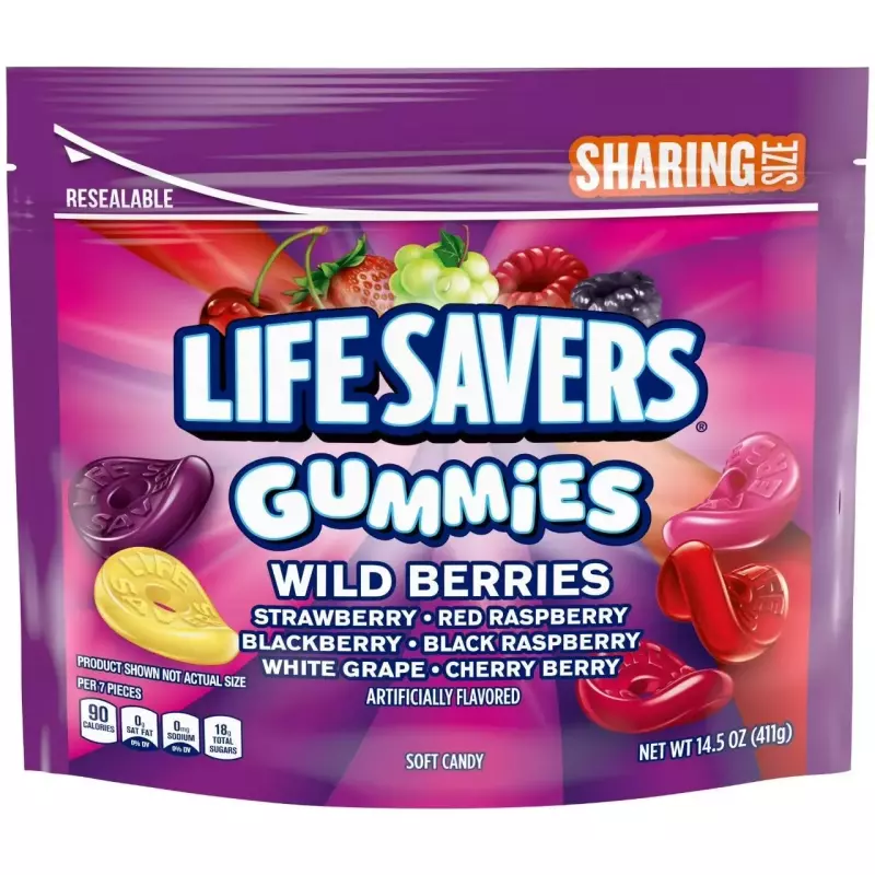Live savers gummies wild berries