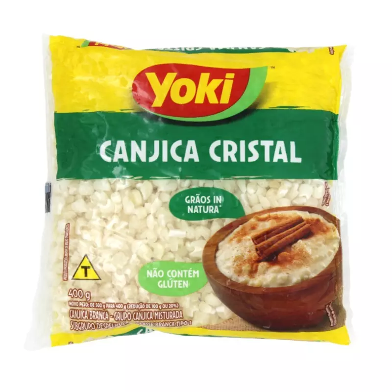 Canjica Branca de milho Yoki 500g