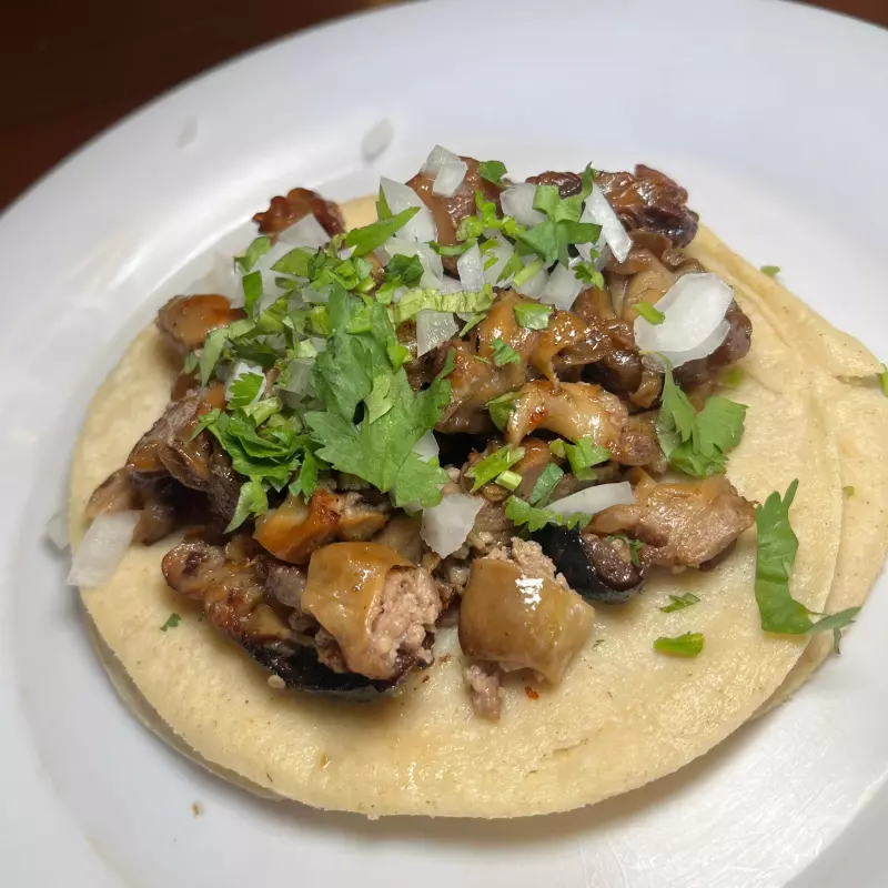 Taco de tripa
