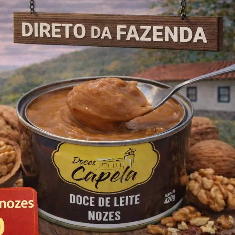 Doce de Leite c/ Nozes 420g
