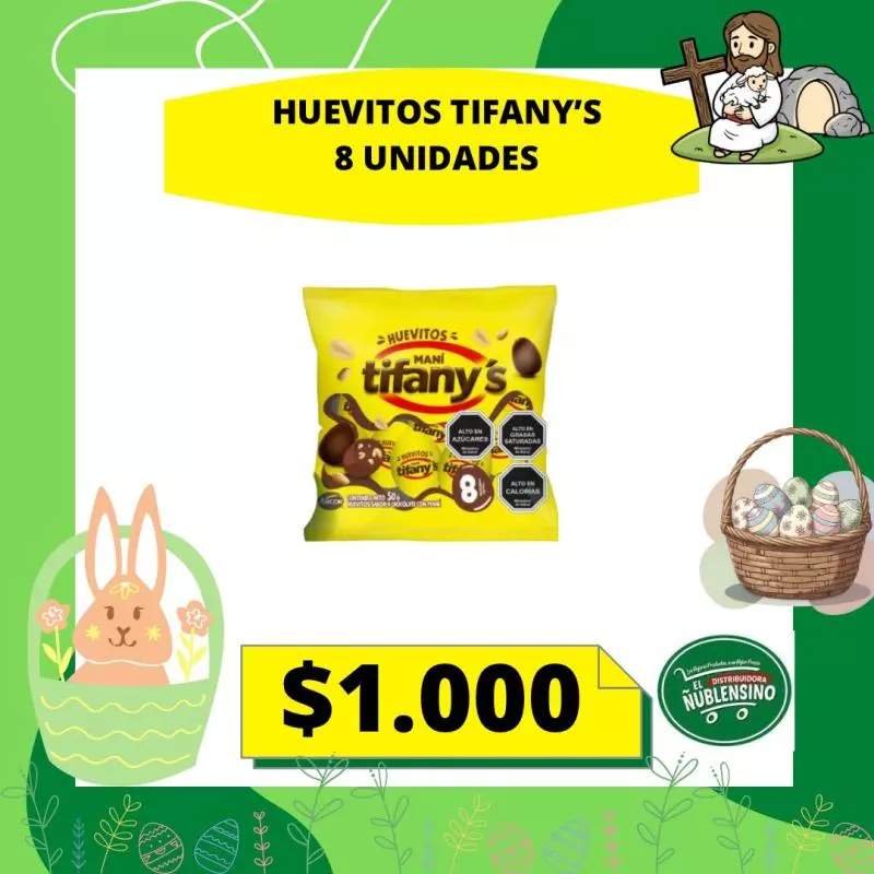 Bolsa Huevitos tifany’s 8Unidades