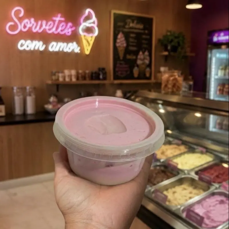 Sorvete de Danone