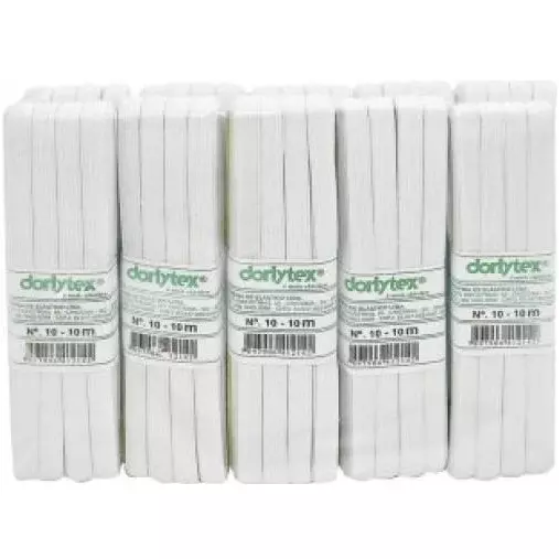 058 Elástico Dorlytex Nº 10 c/ 10x10