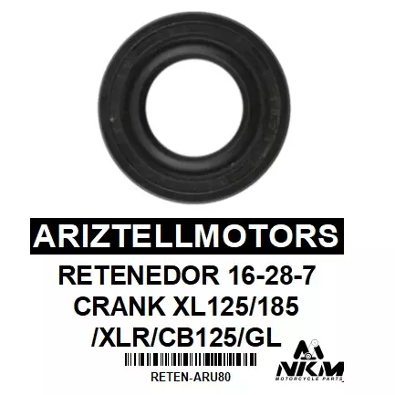 RETENEDOR 16-28-7 CRANK AKT125-SL-NK