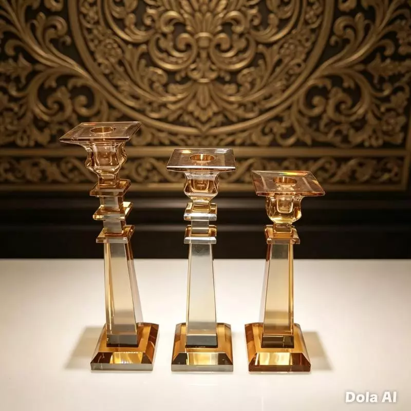 SET DE CANDELABROS REF 3666-1-2-3