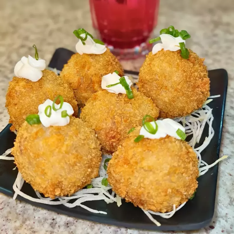 Bolinhas de Salmão