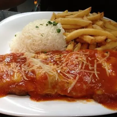 Bife a parmegiana executivo