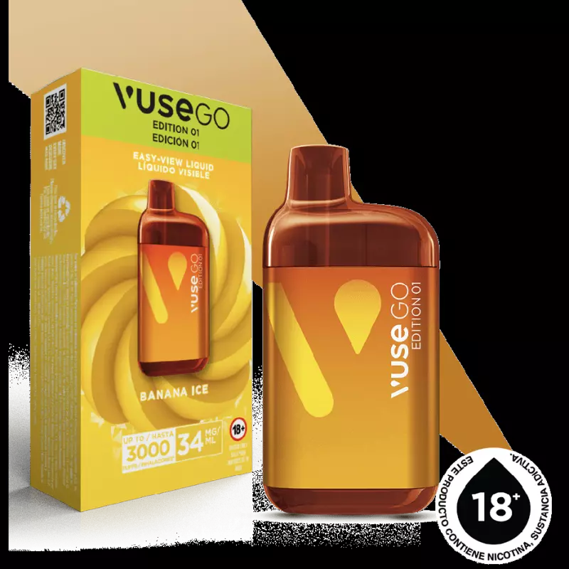 BANANA ICE (3.000 PUFFS VUSE GO)