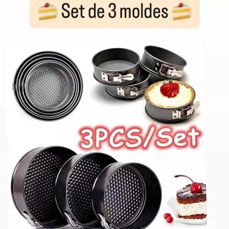 🌟SET DE 3 MOLDE🌟