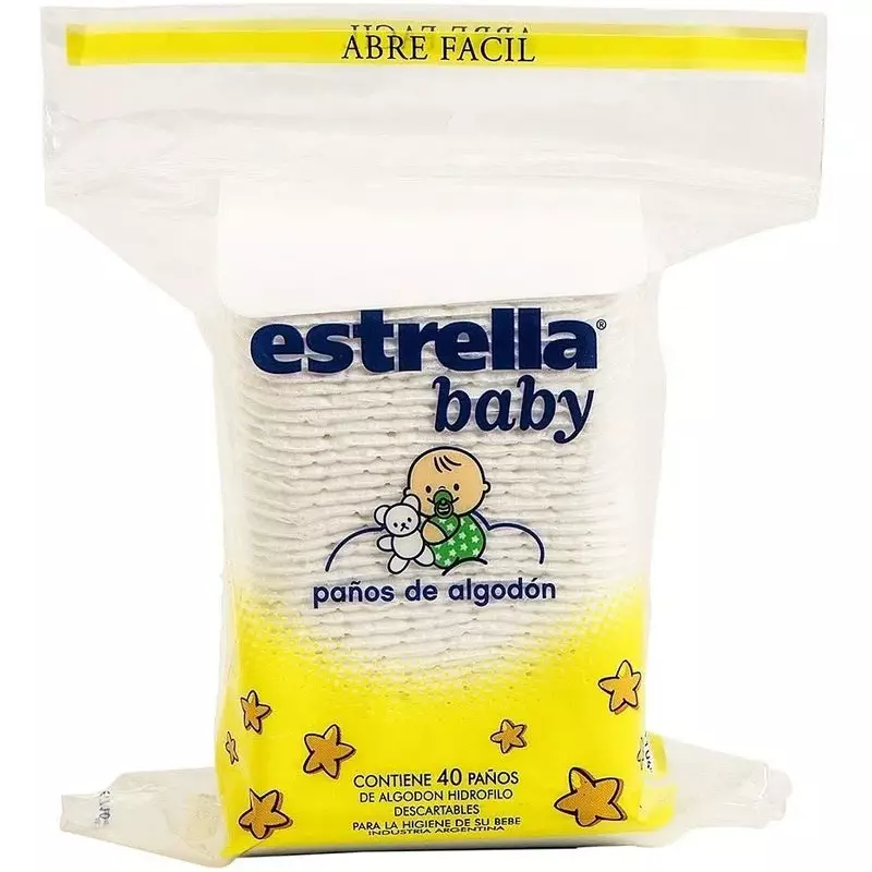 Paños Algodón Estrella Baby - Maxi