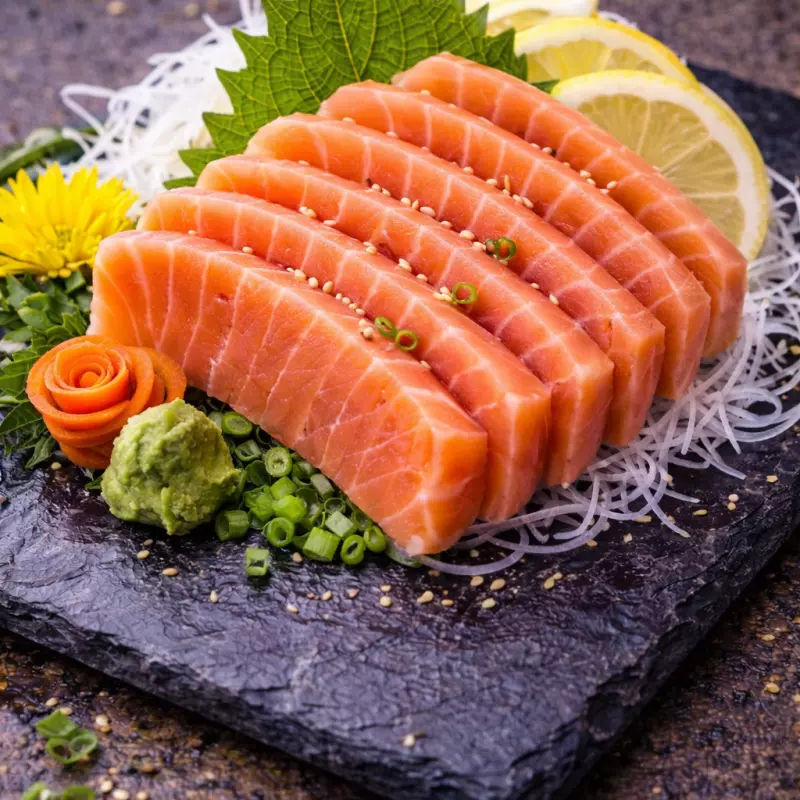 Sashimi Salmão.