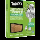 Tempeh ajo ajonjolí