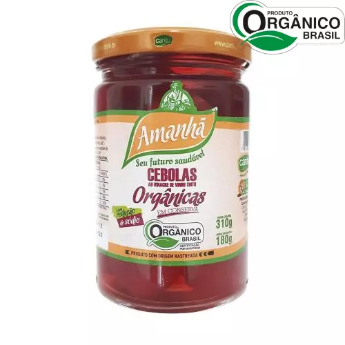 Cebola Orgânica em Conserva 310g
