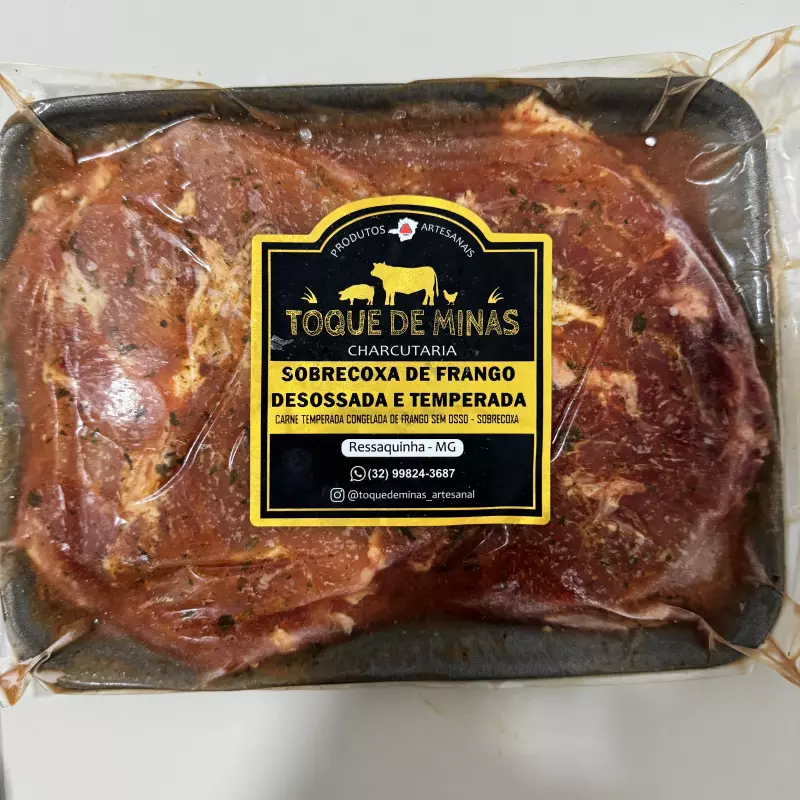 Sobrecoxa Desossada e Temperada