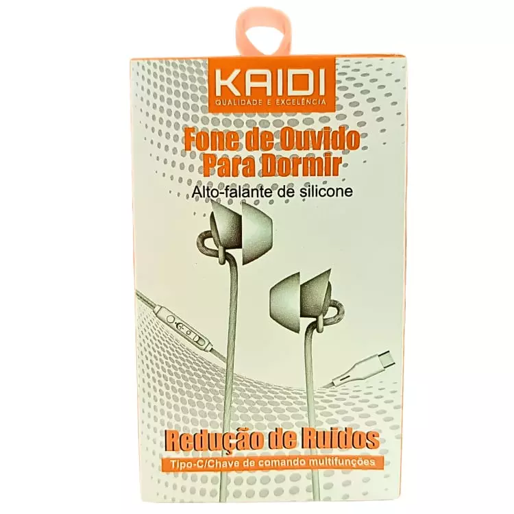 FONE DE OUVIDO P/DORMIR KAIDI KD-265