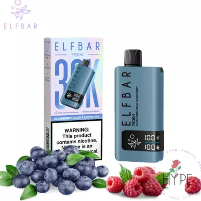 ELFBAR TE30K BLUEBERRY SOUR RASPBERR