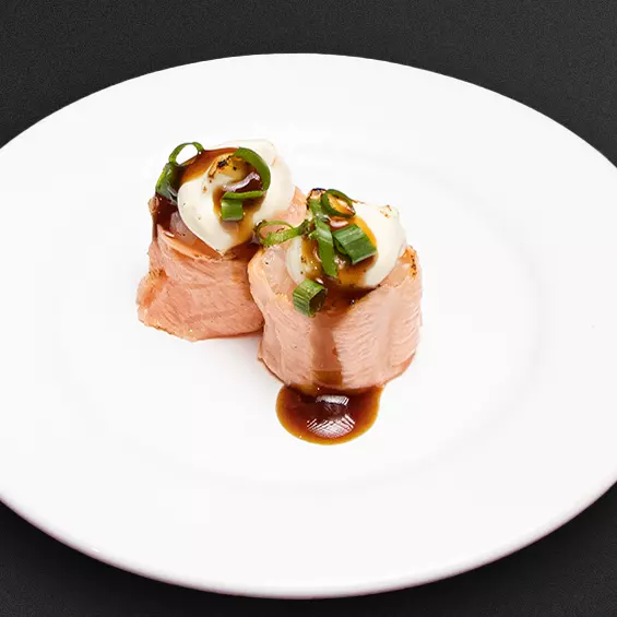 Joy salmão maçaricado (unidade)