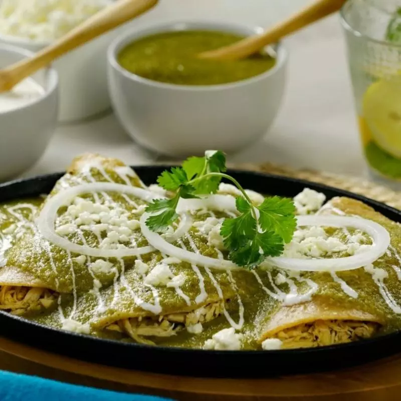 ENCHILADAS VERDES
