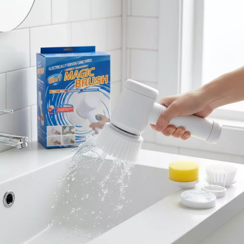 CEPILLO DE LIMPIEZA ELECTRICO 5 EN 1