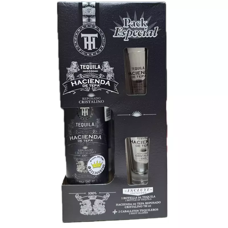 TEPA CRISTALINO CON CABALLITOS