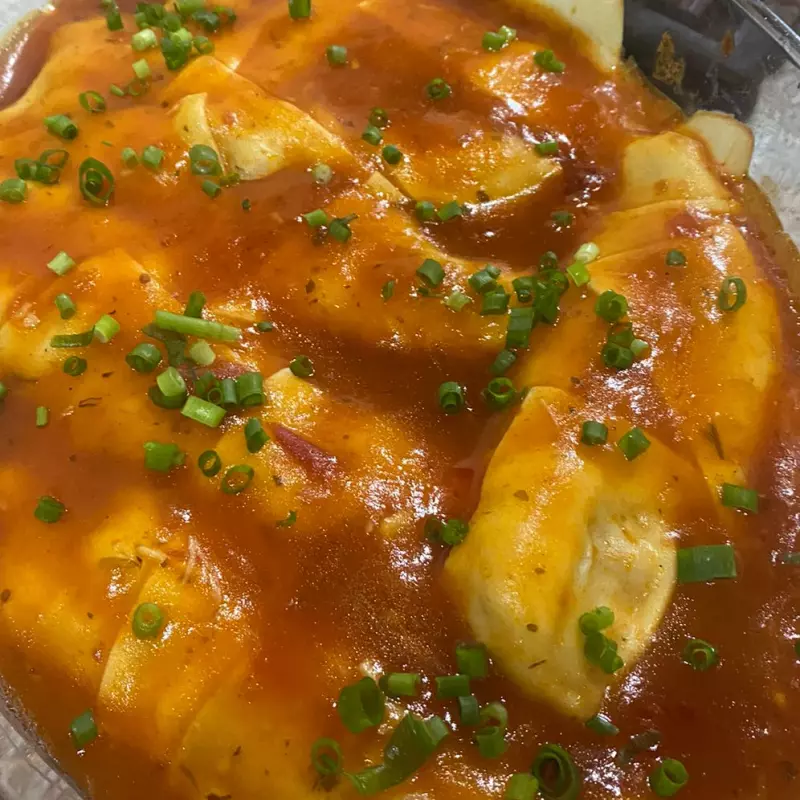 Parmegiana de tilápia