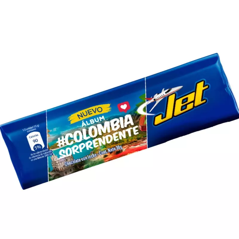 CHOCOLATINA JET LECHE 25 GR