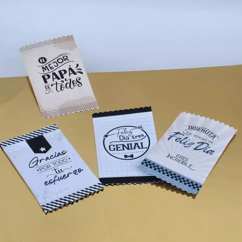 Bolsa pequeña papelería crea padre