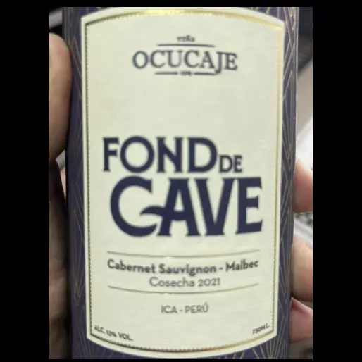 OCUCAJE FOND DE CAVE TINTO
