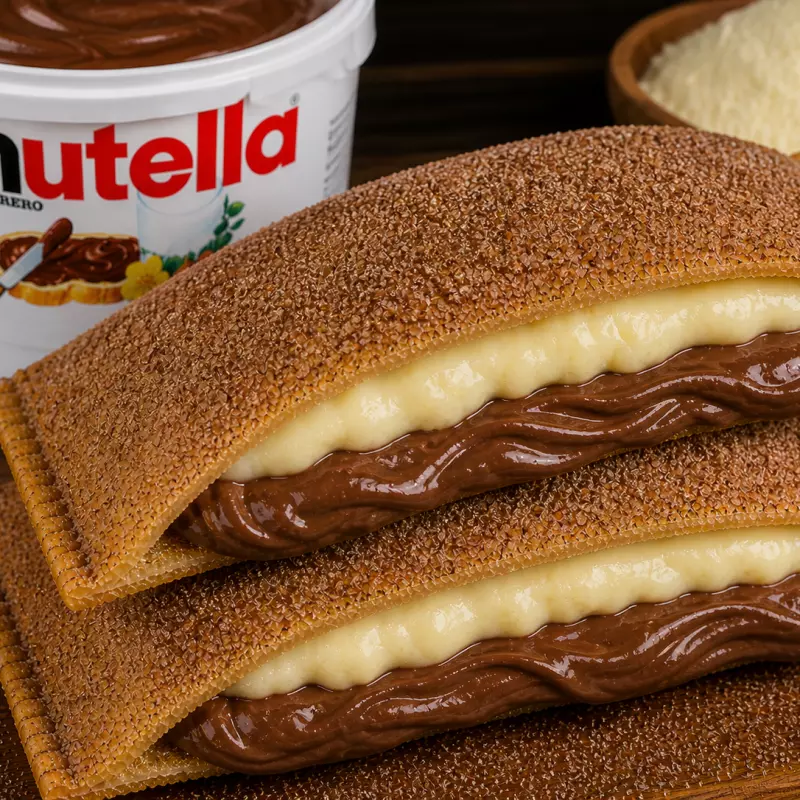 Pastel de Ninho com Nutella
