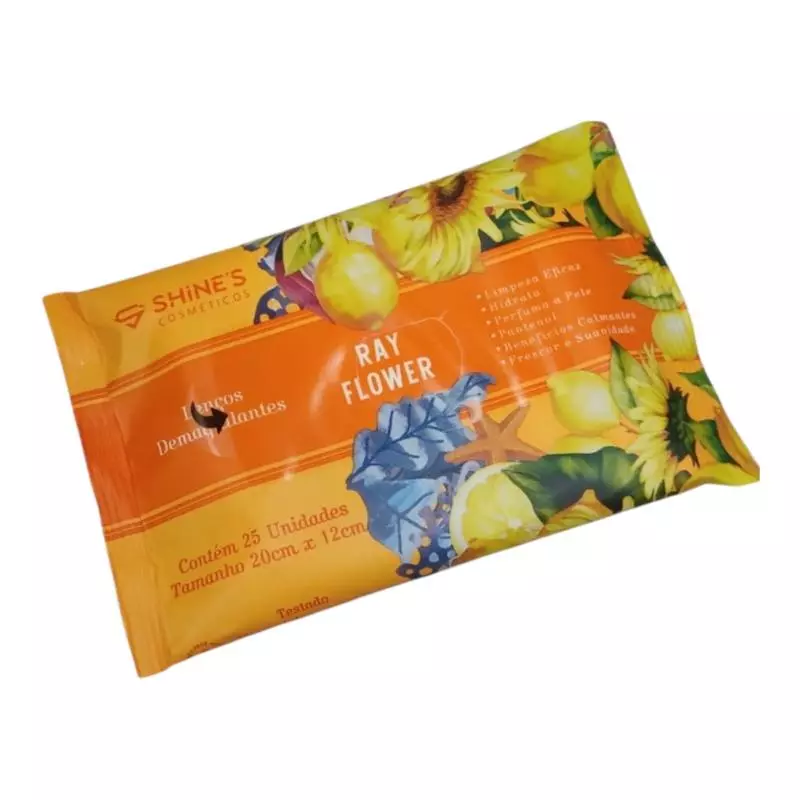 Lenço Ray Flowe Demaquilante