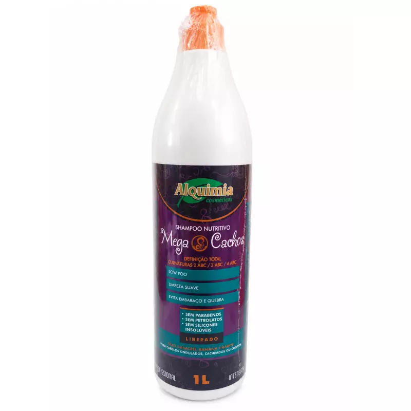 SHAMPOO NUTRITIVO MEGA CACHOS 1 L