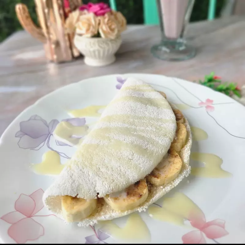 BANANA COM LEITE CONDENSADO E CANELA