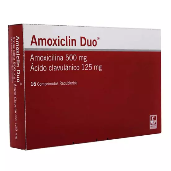 AMOXICLIN DUO 16 COMPRIMIDOS