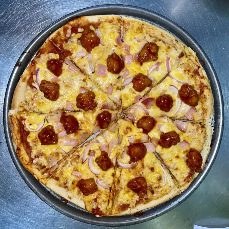 Pizza especial BBQ
