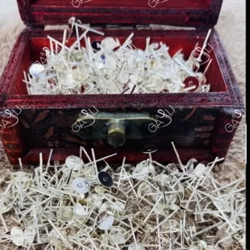 postes  aretes plateados