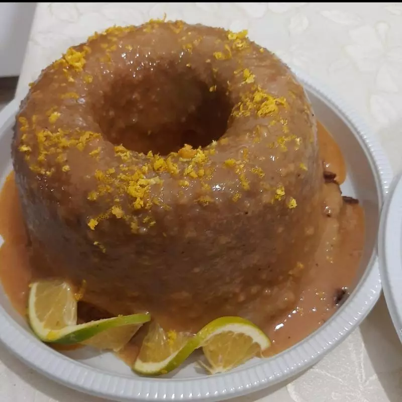 Bolo M com açúcar ou eritritol