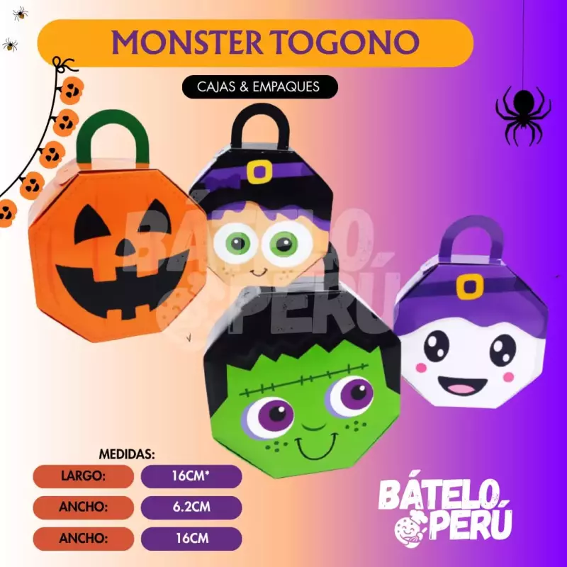 CAJA MONSTER TONGO