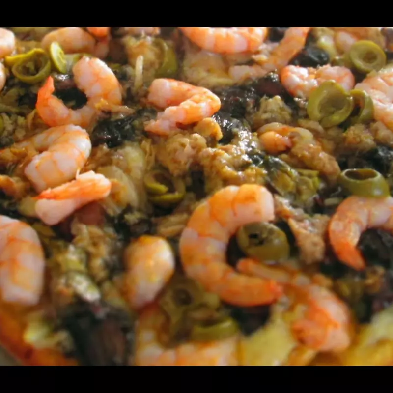 Pizza Mediana Marinera