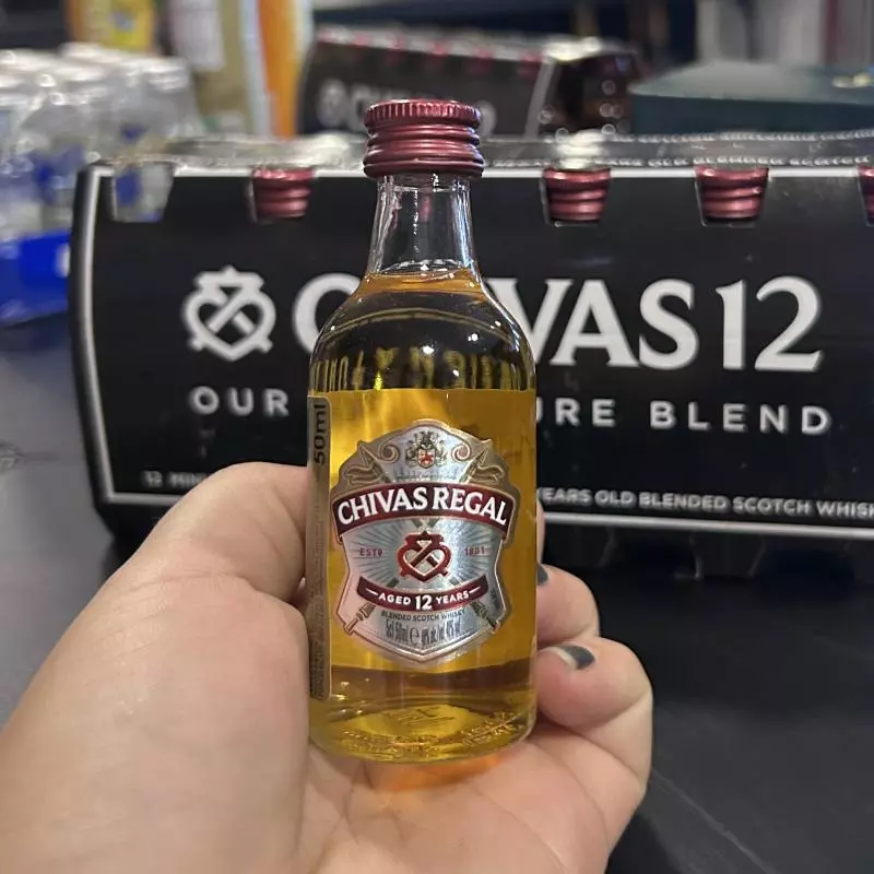 MINIATURA CHIVAS 12 ANOS 50ML