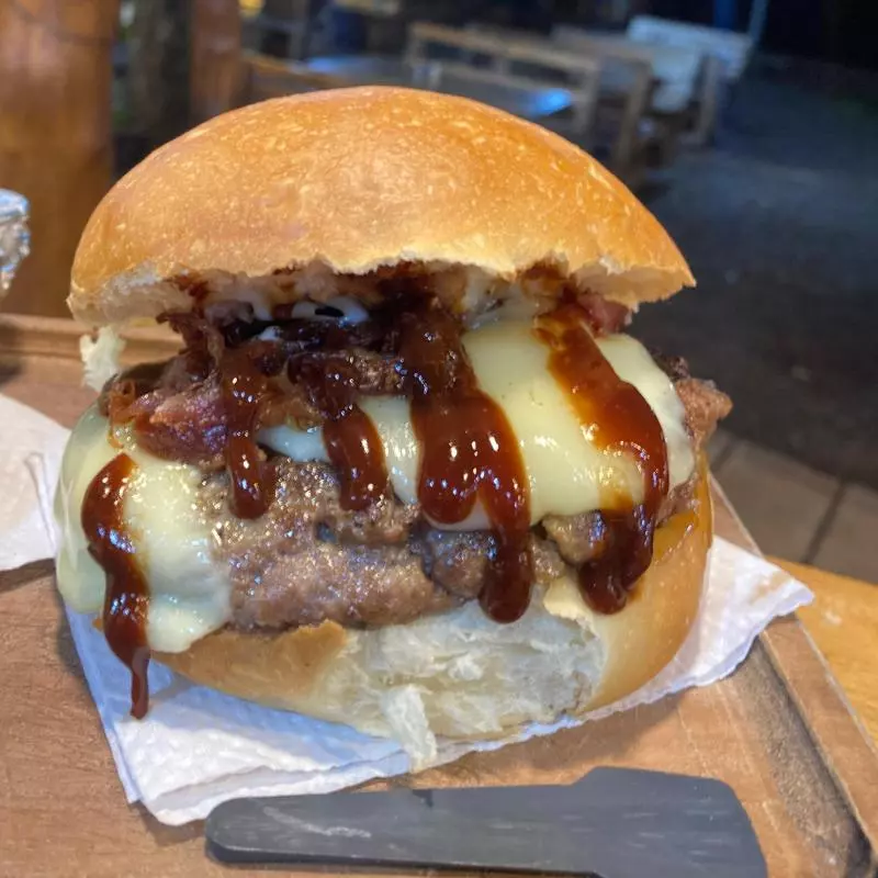 Hamburguesa Paparrilla BBQ