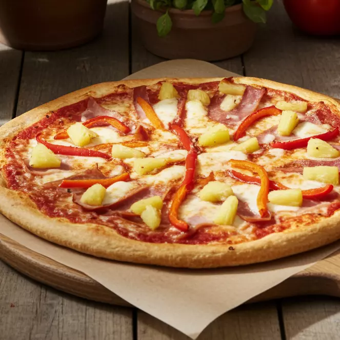 Pizza de anana