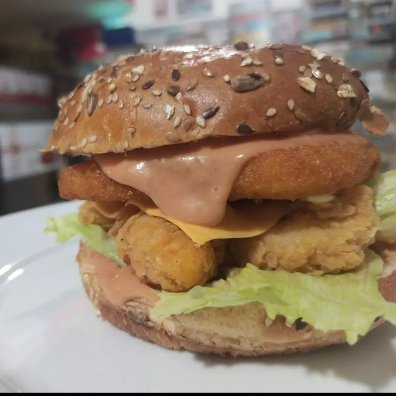 Mozzarella Chicken Burger