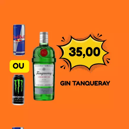 COPÃO TANQUERAY C/REDBULL/MONSTER