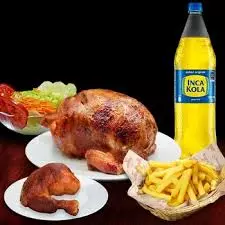 1 POLLO + CHAUFA + GAS