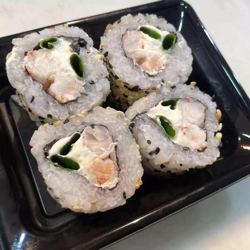 Uramaki de camarão