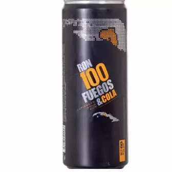 RON 100 FUEGOS LATA 330ML