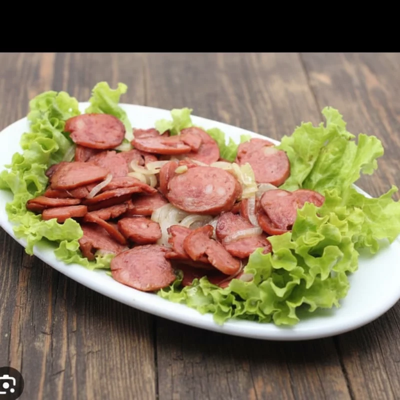 porção de calabresa