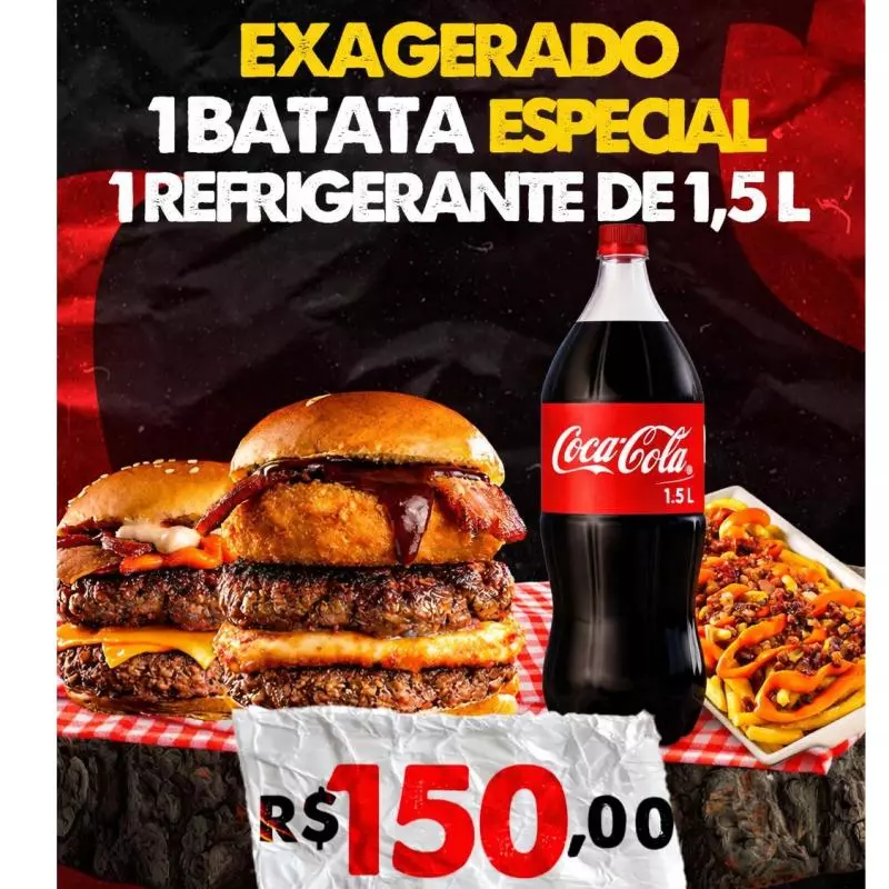 2 GIGANTES, BTT ESPECIAL, COCA 1,5L